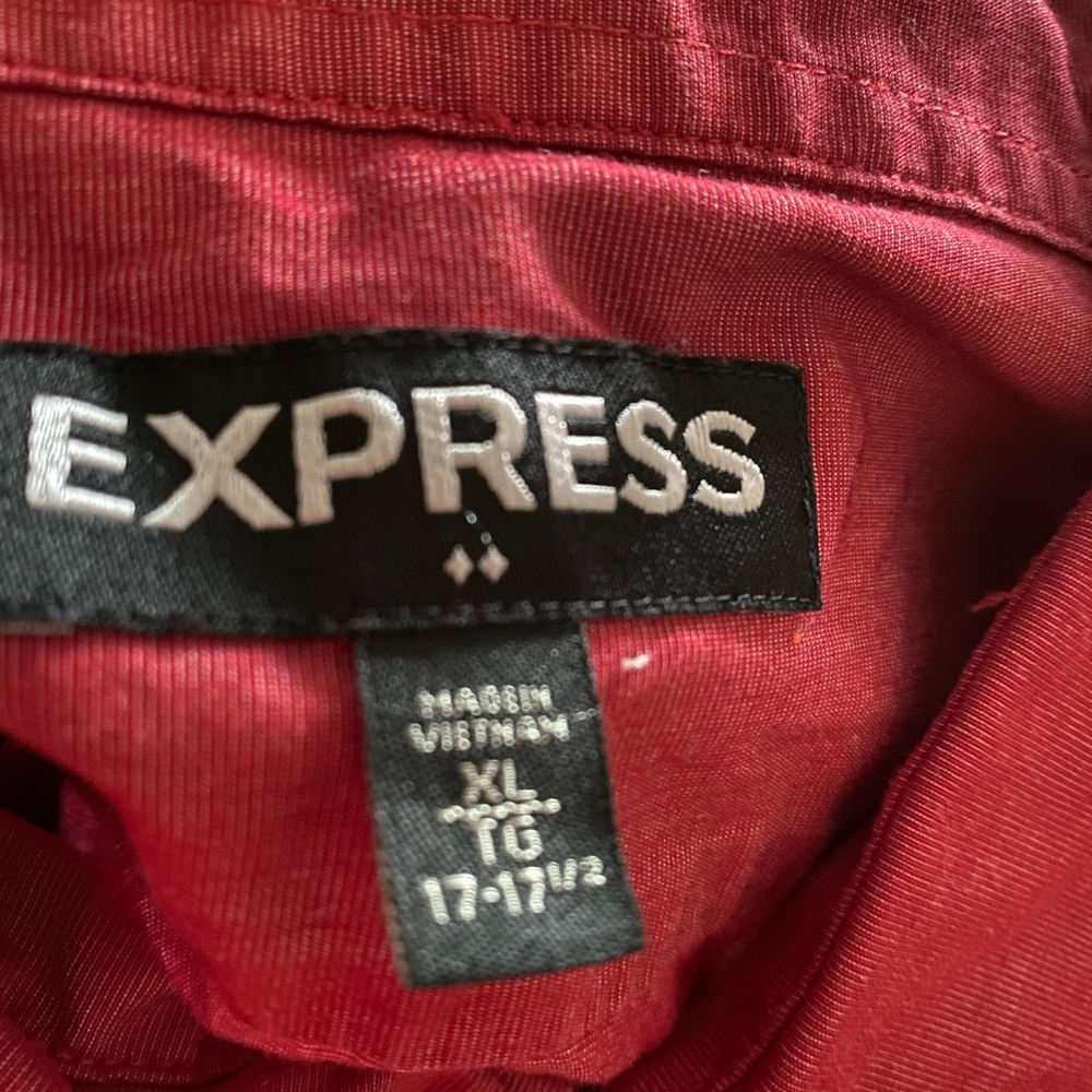 Men’s Express dress shirt